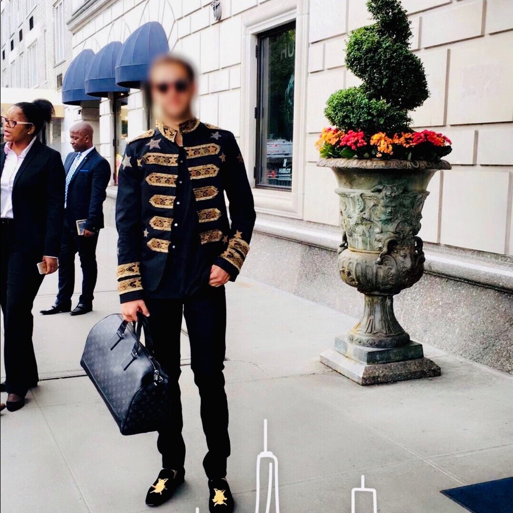 Valentino Military style Runway jacket